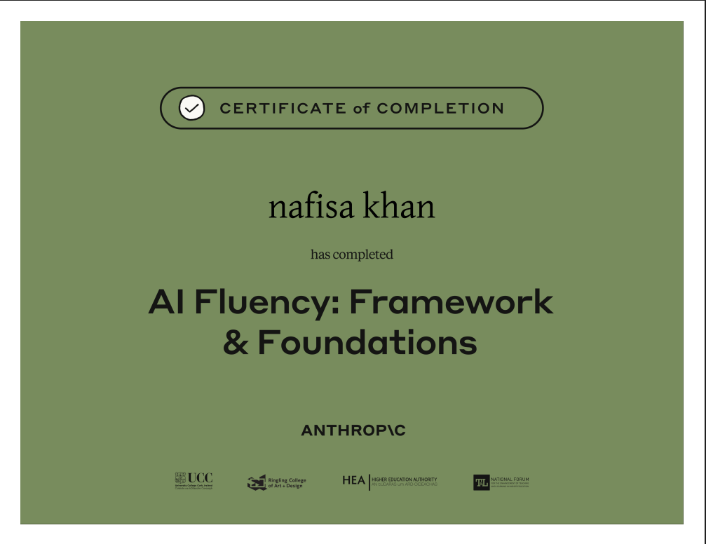 AI Fluency Framework & Foundations