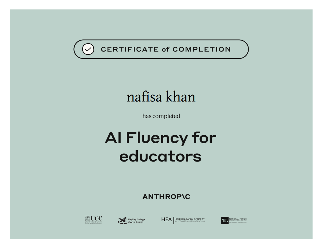 AI Fluency for Educators